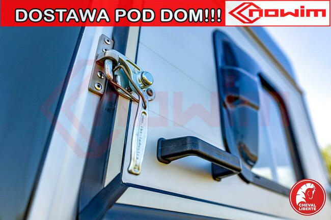 Przyczepa do koni Touring XL dla dużych koni końska dwukonna