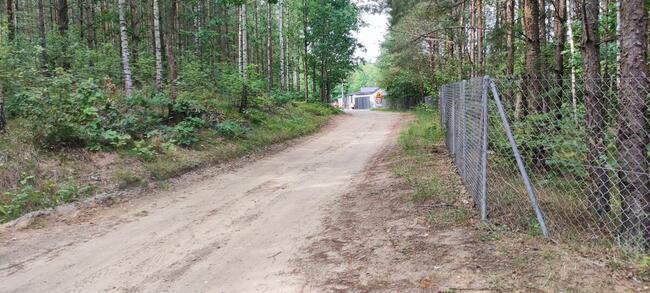 Działka budowlana z WZ pośród lasu Kieźliny k/Olsztyna