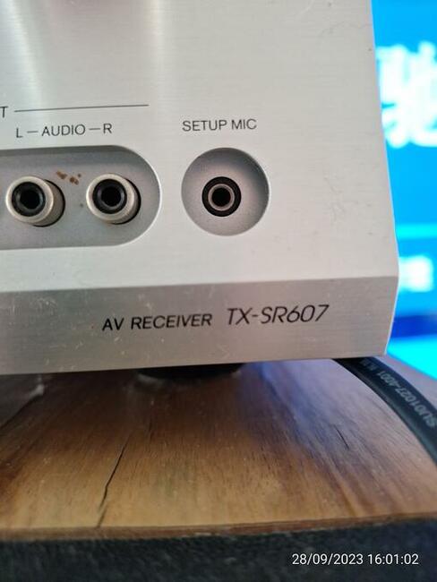 Zestaw amplituner+ nagrywarka + głośnik centralny