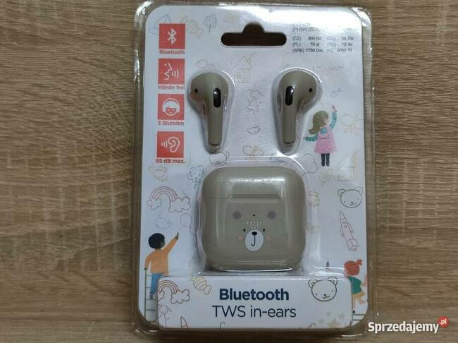 Słuchawki bezprzewodowe Tedi Tws-In-Ears w misie!