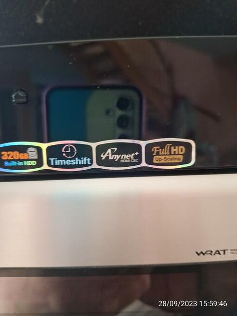 Zestaw amplituner+ nagrywarka + głośnik centralny