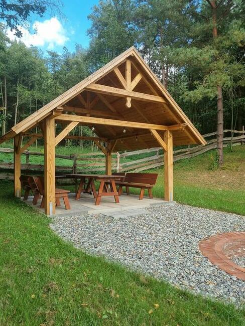 Altana ogrodowa Wiata Samochodowa