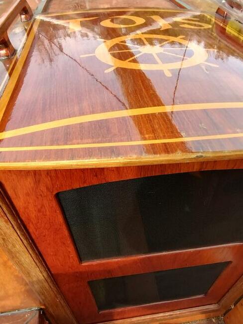 Jacht drewniany mak 666 Tojs