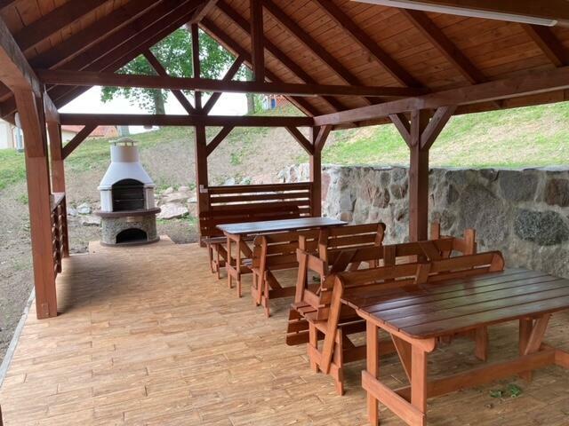 Duży dom dla grup nad jeziorem weekend na mazurach jacuzzi