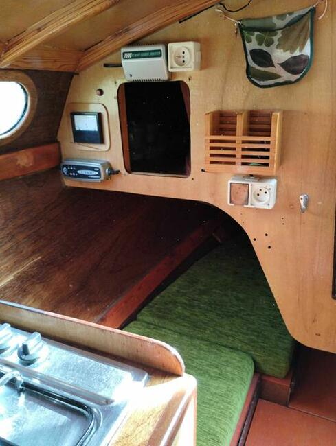 Jacht drewniany mak 666 Tojs