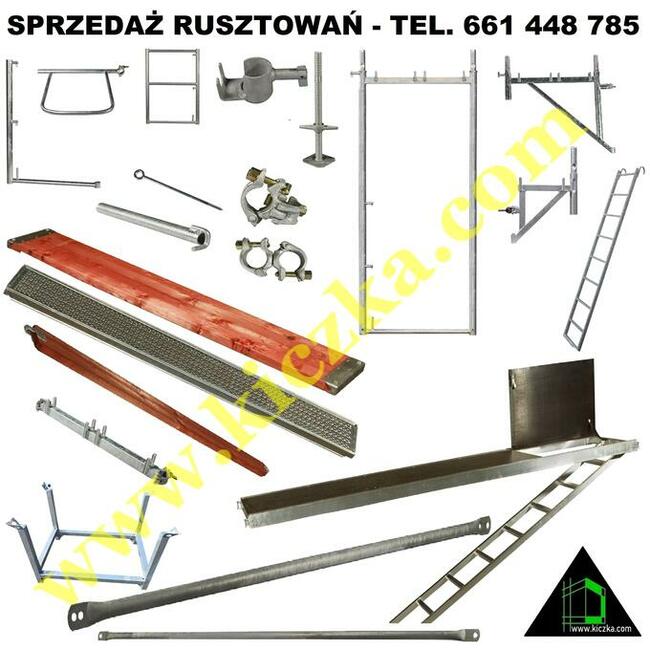 TANIE RUSZTOWANIA do elewacji i dociepleń RUSZTOWANIE 211m2