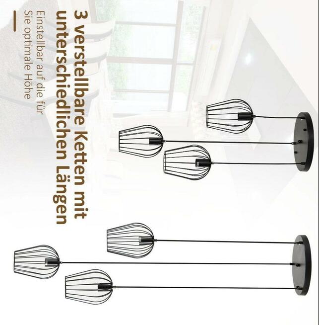 Lampa wisząca nowoczesne, geometryczne lampy wiszące, żyran