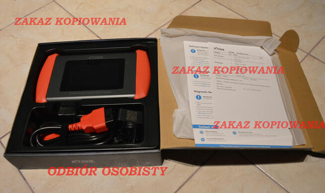 SKANER DIAGNOSTYCZNY XTOOL IP608, FULL SYSTEM DIAGNOSTICS