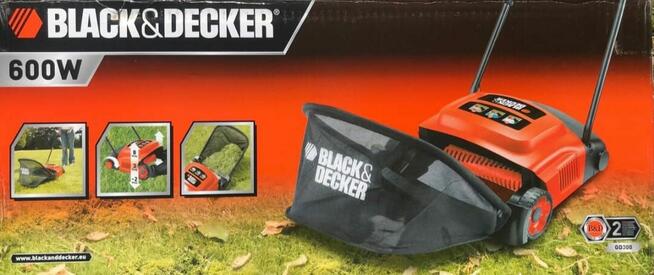 BLACK DECKER GD300 Aerator Wertykulator 600W Charakterystyka