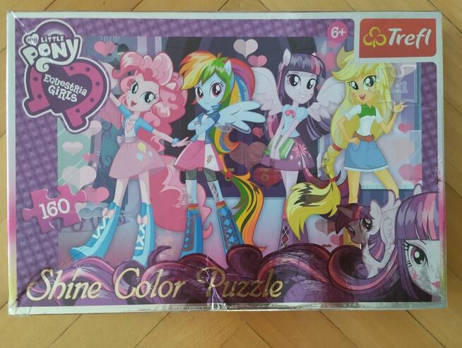 PUZZLE zestaw: MyLittlePony Mraculom Frozen Littles Pet Sho