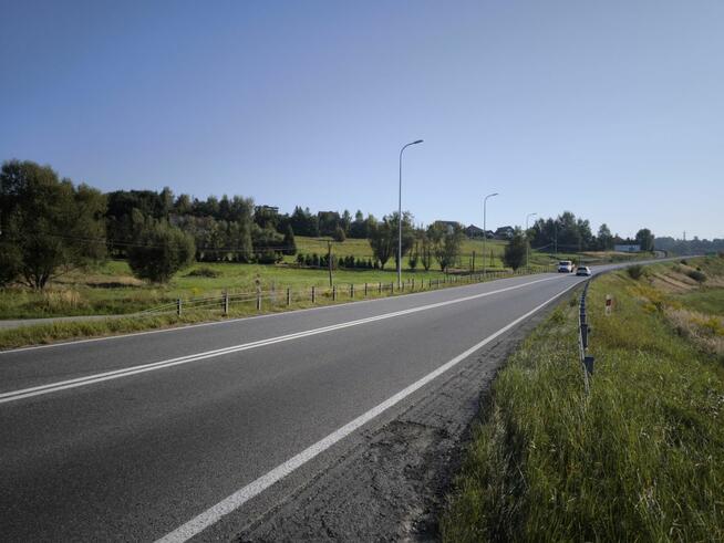 Działka usługowa Głogoczów gm. Myślenice,