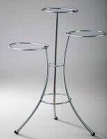 klasyczny kwietnik metalowy