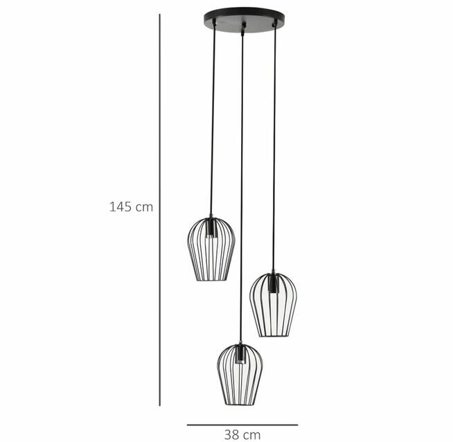 Lampa wisząca nowoczesne, geometryczne lampy wiszące, żyran