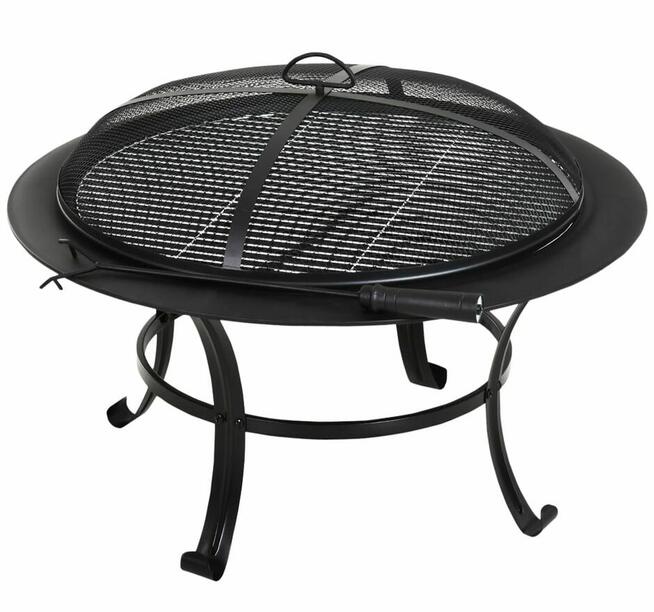 misa paleniskowa kosz paleniskowy z ochroną przed iskrami ru