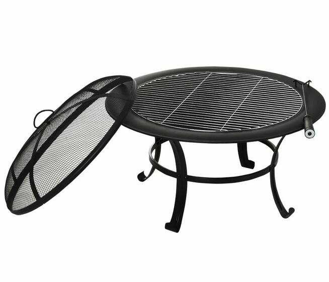 misa paleniskowa kosz paleniskowy z ochroną przed iskrami ru