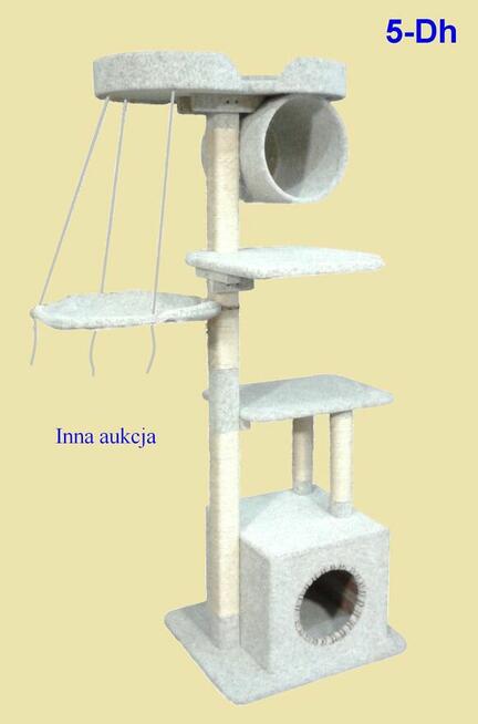 Drapak dla kota, solidna drewniana konstrukcja Amiculus 2a