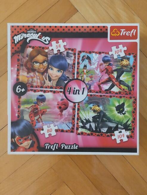 PUZZLE zestaw: MyLittlePony Mraculom Frozen Littles Pet Sho