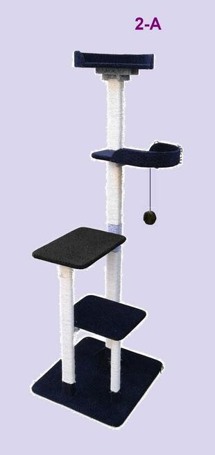 Drapak dla kota, solidna drewniana konstrukcja Amiculus 2a