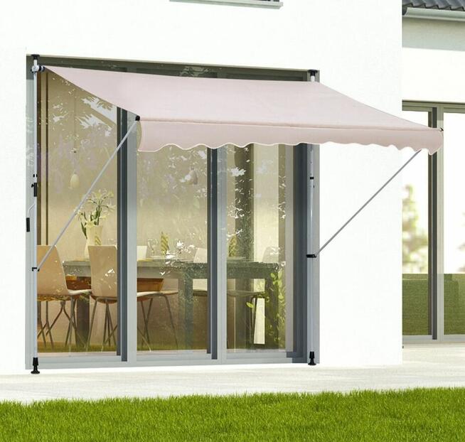 Promocja markiza ze składanym ramieniem markiza zaciskowa os