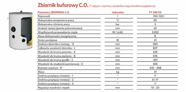 POMPA CIEPŁ 7,11,19 kW + Zasobnik 300 l.