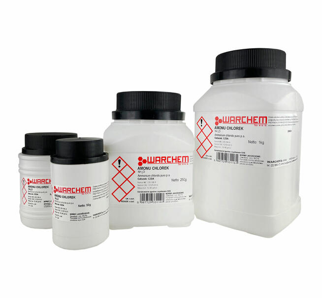 Chlorek Amonu Cz.d.a POCH Gliwice odczynnik chemiczny