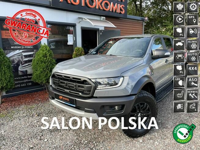 Ford Ranger Raptor LED, Hak, Nawigacja, Klimatyzacja, Kamera Cofania, 4x4, Webasto, USB