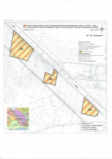 Działka w Jastkowie przy trasie warszawskiej i zalewie