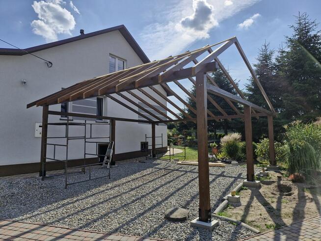 Zadaszenie, Altana, Drewutnia, Wiata, Garaż