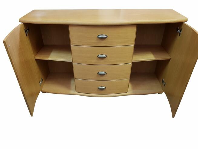 Komoda 140x85x45 dąb naturalny z ekspozycji