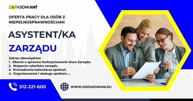 Asystent/ka Zarządu