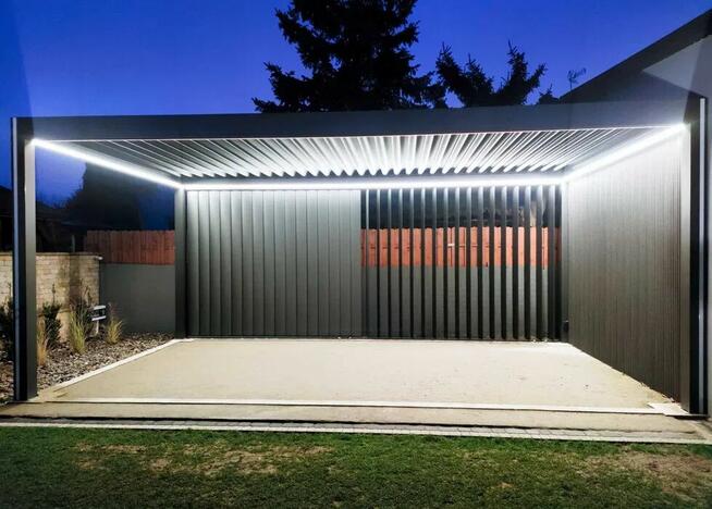 Pergola lamelowa automatyczna wymiar 3x4 22900zł brutto