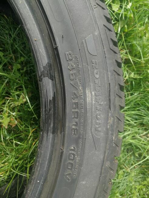 Sprzedam oponę zimową Fulda Kristall control HP2 245/45R18