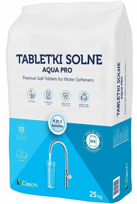 TABLETKI SOLNE Qemetica/CIECH do uzdatniania wody PALETA!!!