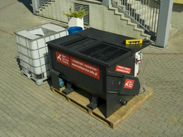 Mieszarka Kompatto styrobeton POLYTECH, pianobeton