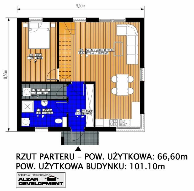 Dom jednorodzinny w Szydłowie
