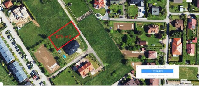 Działka 825 m2. Rzeszów ul. Jasińskiego