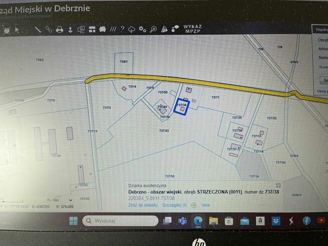 Sprzedam działkę Buchowo obręb Strzeczona nr 737/38 , 802m2