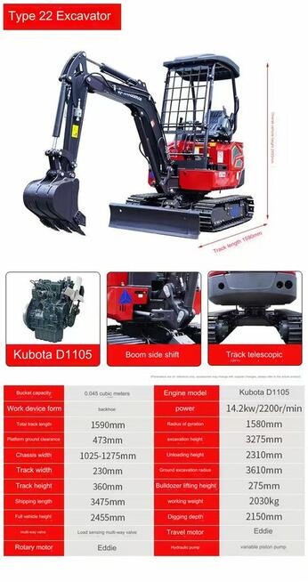 Sprzedam koparkę gąsienicową