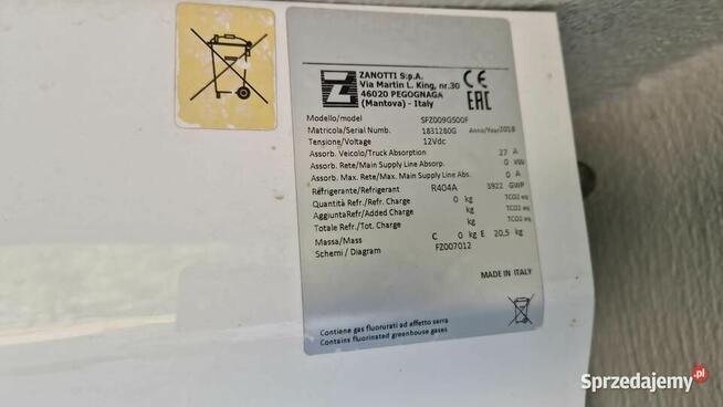 Mercedes Sprinter 907 chłodnia 2018