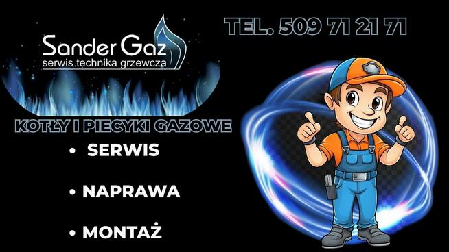 Serwis, montaż, naprawa piecyków i kotłów gazowych