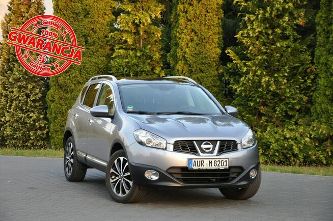 Nissan Qashqai 1.6i(117KM)*Lift*Duża Navi*Kamera*Klimatronik*Panorama*I Wł*Alu18"ASO