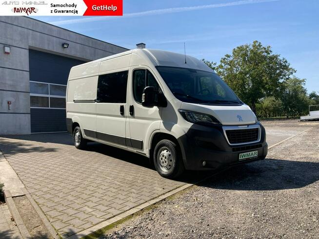 Peugeot Boxer 2.0 130KM*2017*7 ososbowy*Brygadówka*L3H2*Salon Polska