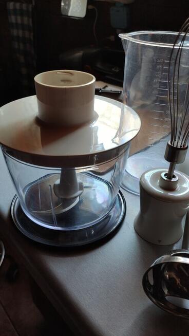 Ręczny blender - zestaw z pojemnikami 300W