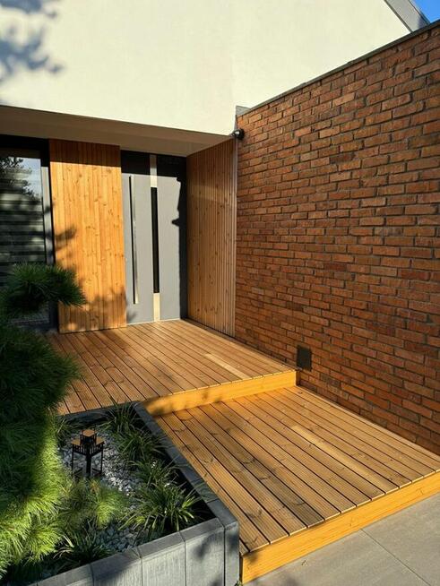 Schody drewniane zewnętrzne wewnętrzne zabiegowe