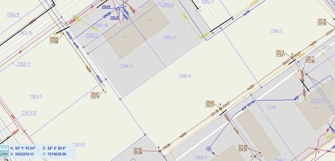 Działka 961 m2. Rzeszów ul. Jasińskiego