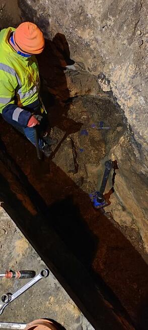 Naprawa awarii sieci wodociągowych kanalizacyjnych Warszawa