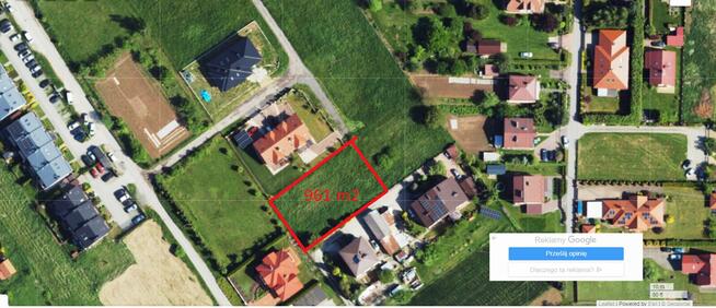 Działka 961 m2. Rzeszów ul. Jasińskiego