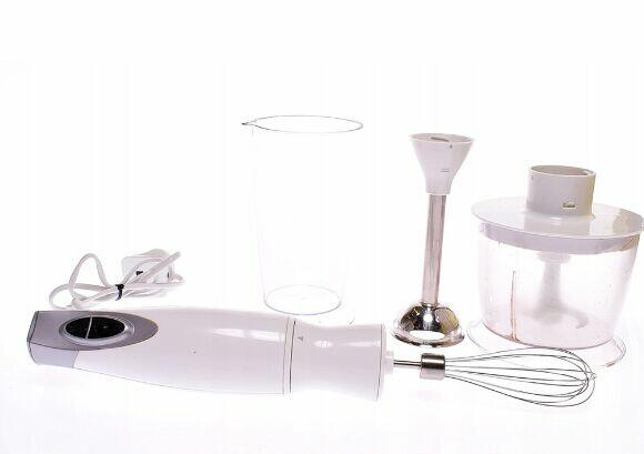 Ręczny blender - zestaw z pojemnikami 300W