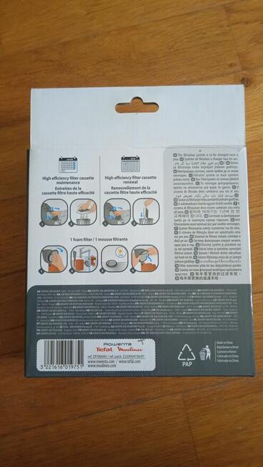 Filtry do odkurzacza Tefal Compact Power