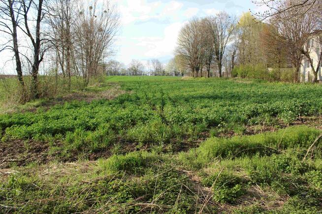 Atrakcyjna dz. budowlana przy asfalcie z dostępem do mediów